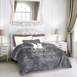 POLO CLUB ΚΟΥΒΕΡΤΑ FLEECE ΥΠΕΡΔΙΠΛH 3489