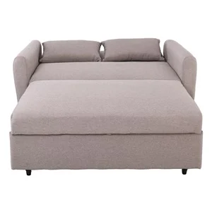 MOTTO Καναπές Κρεβάτι Ύφασμα Cappuccino 140x86x86cm