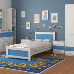 Παιδικό Κρεβάτι από Σουηδικό Ξύλο Ν.145