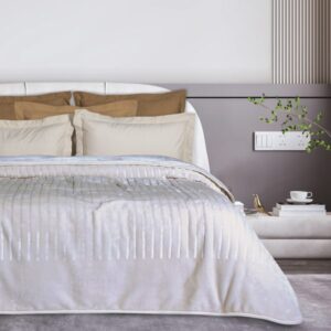 DAS HOME ΚΟΥΒΕΡΤΑ VELOUR MONH 1351