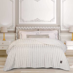 GREENWICH POLO CLUB ΚΟΥΒΕΡΤΑ FAUX FUR ΥΠΕΡΔΙΠΛΗ PREMIUM 3477